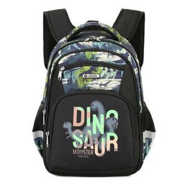 Cusangel Backpack for Boys, Kid Bookbag Boy Elementary School Multi Compartment Backpack, Adjustable Chest Strap Side with Pockets.