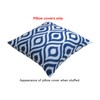 TreeWool®, Pack of 2 Decorative Cushion Covers, Ikat Ogee Design,100%