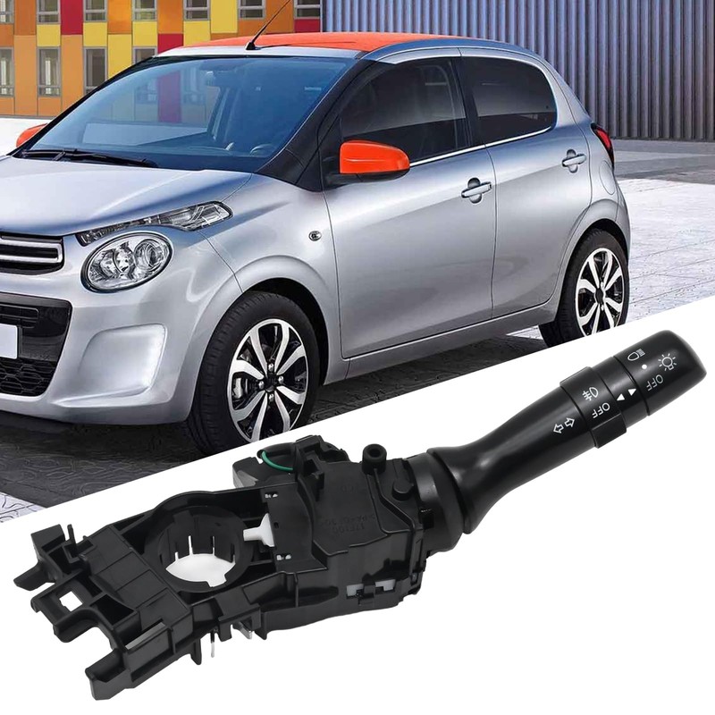 Hoypeyfiy 6253A0 Indicator Light Switch Stalk Compatible with Peugeot Citroen