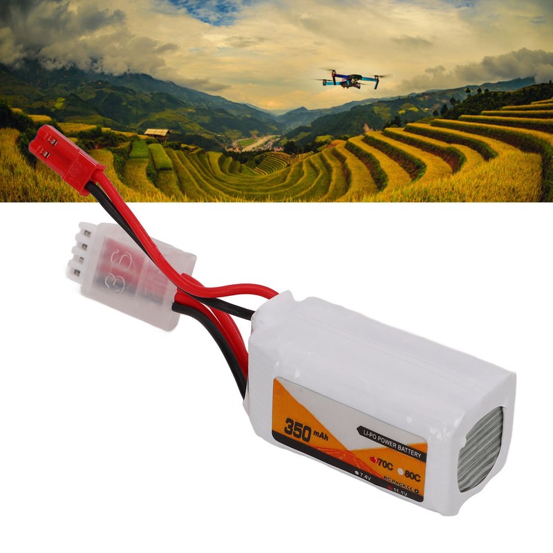 RC Lipo Battery 11.1V 70C Discharge Rate 3S JST Plug