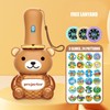 Kids Flashlight Projector Torch,Bear Appearance Story Torches - Interactive Learning