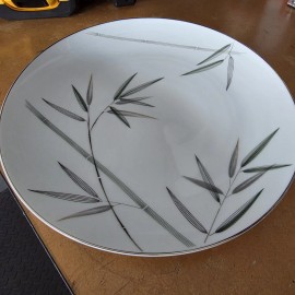 Noritake Porcelain China 5791 Bambina Bamboo 10.5" Dinner Plate - 12 available