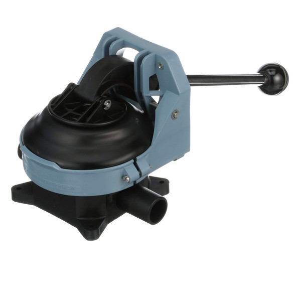 Whale BP4410 Gusher Titan Manual Bilge Pump, Thru-Deck/Bulkhead, up to 28 GPM Flow Rate, 1 ½-Inch Hose Connections, for Boats Over 40 Feet
