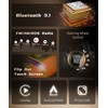 Wireless CarPlay Single Din Car Stereo,5.1 Bluetooth Car Radio AM/FM/RDS,7-Inch