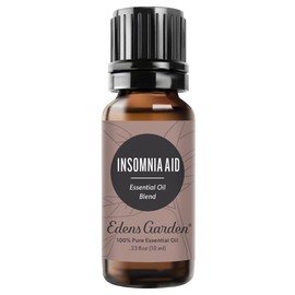 Edens Garden Insomnia Aid Essential Oil Blend- 100% Pure Premium Grade, Undiluted, Natural, Therapeutic, Aromatherapy, The Best for Diffusing, Candle, Laundry, Kid Safe 10 ml (.33 fl oz)
