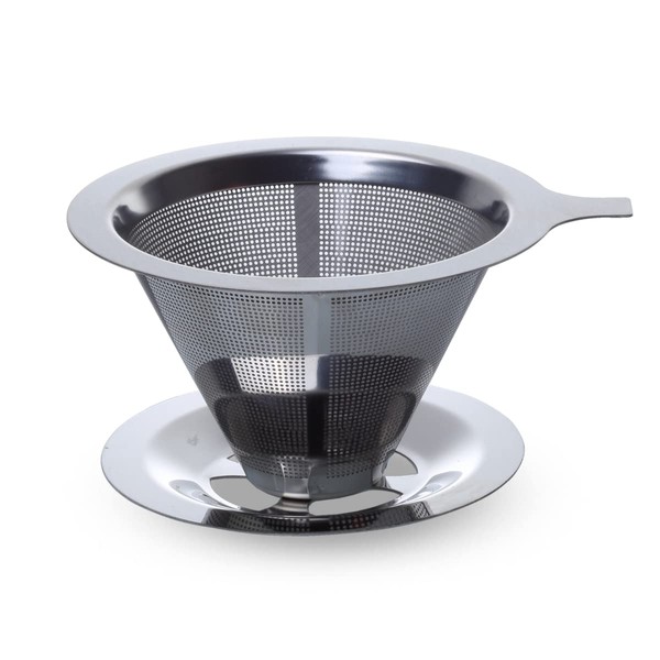 J-kitchens No761323 Coffee Dripper Stainless Steel Diameter 4.6 x H