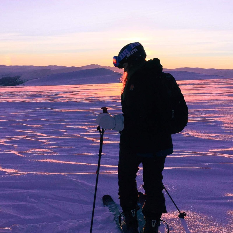 QOGIR Ski and Pole Carrier Strap 1 Pack, Adjustable Size