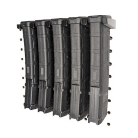 Hammy3DPrints Mount for Pmag Mags - Pegboard/Metal Pegboard/Skadis/etc. | Magazine Holder Storage Rack (Vault Tek, Loaded Mags)