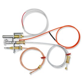 JKLESA 446-511A, SRV446-511A Propane (LP) Pilot Assembly Replacement, Compatible with Heat N Glo and Royal Gas Stoves and Fireplaces, for Standing Pilots Only, Not Fits DSI Units