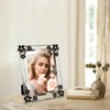GUFONKOD 5x7 Design 5x7 Picture Frame Sparkle Glass Photo Frames