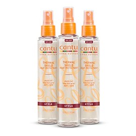 Protector térmico Cantu de manteca de karité con protección térmica, 5 onzas líquidas (paquete de 3)