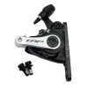 TRP Spyre Flat Mount Bike Disc Brake Set BLK/SIL+160mm Center