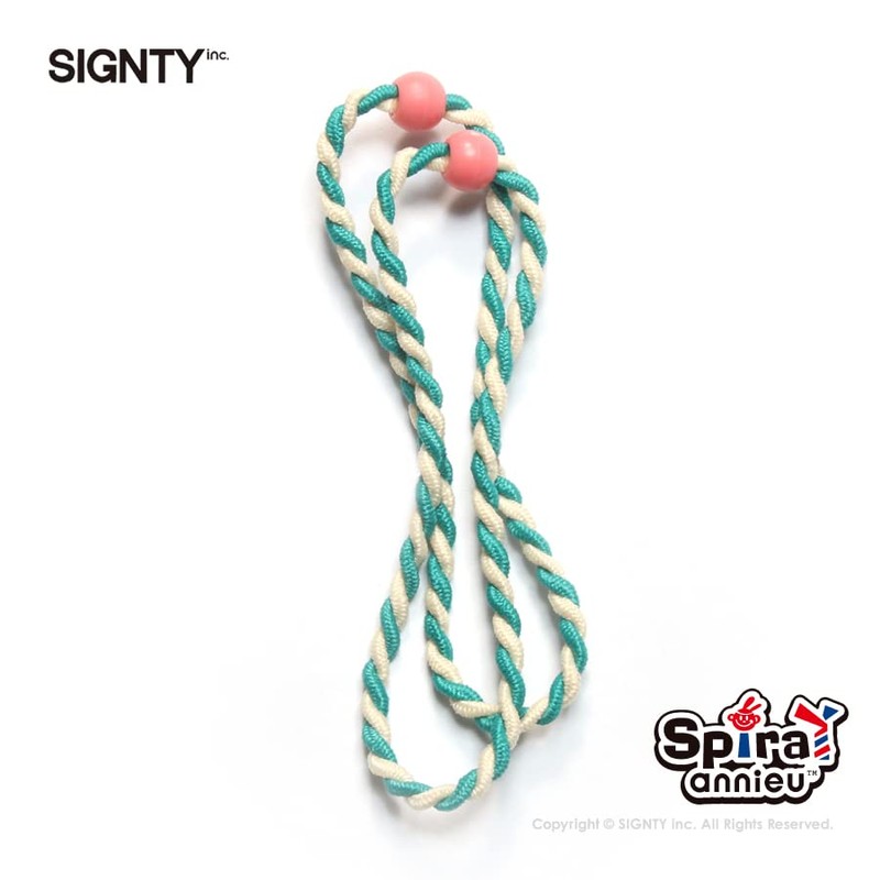 annieu Spiral Hair Elastics, Hair Accessory, Twin Tail, Designed by