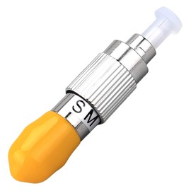 FTTH Herramienta de equipo óptico FC macho a ST hembra brida híbrida monomodo 9/125 SM adaptador de fibra óptica para comunicación digital