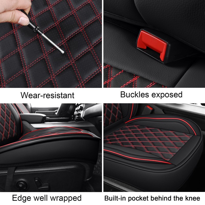 MIROZO Silverado Seat Covers,Truck Seat Covers Compatible with 2007-2013 and
