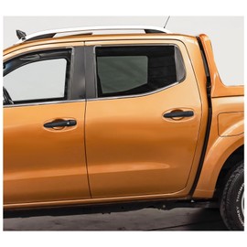 JHCHAN Door Handle Covers for Nissan Navara, 2016-2024 Navara D23 NP300 Accessories, Nissan Navara Exterior Car Door Handle Protector Scratch Guard (8PCS Matte Black)