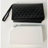 Binocktails Clutch Purse with Flask (Black), Holds 26 oz (800
