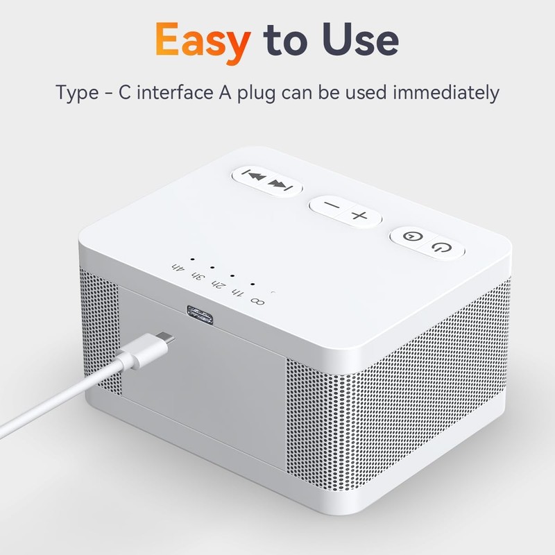 Sound Machine White Noise Machine with 30 Soothing Sounds 32