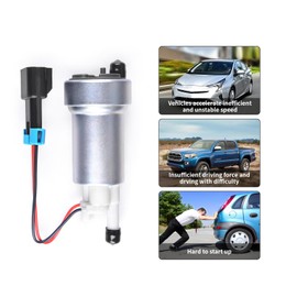 ZHSYMX 525LPH Fuel Pump (Universal E85) With 400-1168 Install Kit Replacement for F90000285