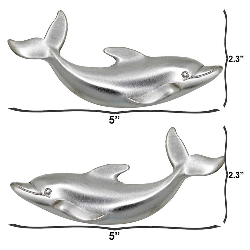 Costello Coastal - Dolphin Drawer Pulls (Matched Pair) | Artist