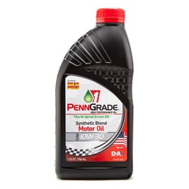 PENN GRADE 1, 71506, Synthetic Blend High Performance Oil SAE 10W-30, 1 Quart (12 Pack)