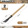 Leriton 2 Pcs 26.5 Inch Bark Spud Debarking Tool Long