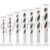 HARFINGTON Brad Point Drill Bit Set 4/5/6/7/8/9/10mm Dia Straight Round