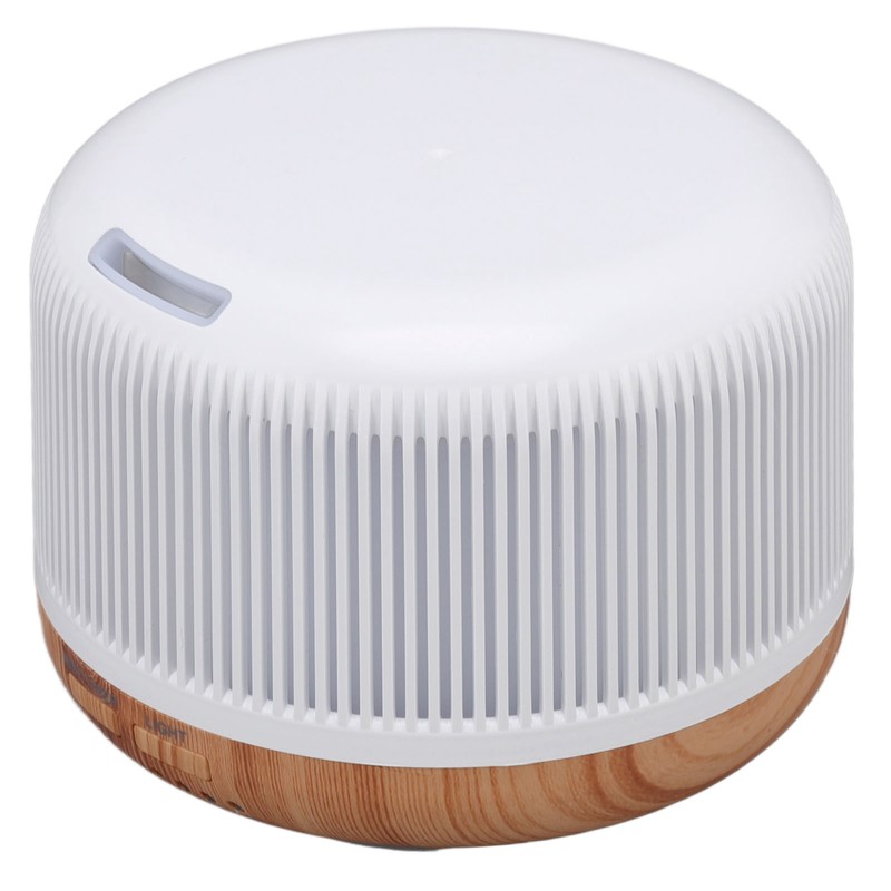 300ml Wood Grain Humidifier Aromatherapy Diffuser Humidifier with 7 LED