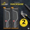 2pk 6" Junior Hacksaw with Blade | Hacksaw for Plastic