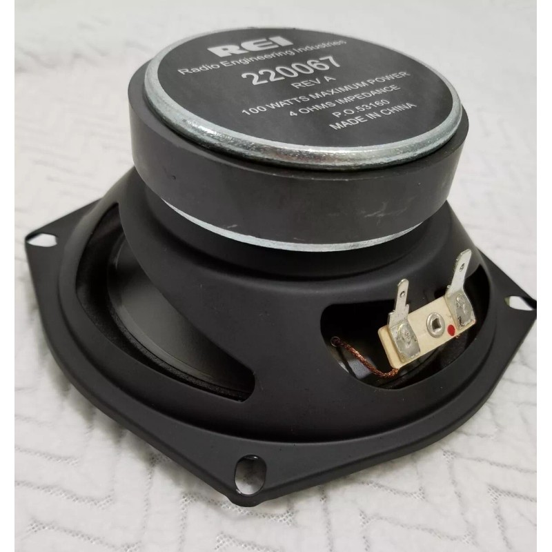 Radio Engineering Industries REI 220067 5.25" 4 OHMS 100W SPEAKERS,