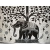 Traditional Jaipur Large Tree Of Life Tapestry, Indian Elephant Wall