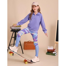 GRACE KARIN Back To School Clothes Size 10-12 Teen 2 Piece Fall Sweatpant Sweatshirt Preppy Fashion Teen Girls Outfits