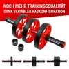 Neolymp Premium Abdominal Trainer AB Roller + 5 Year Warranty