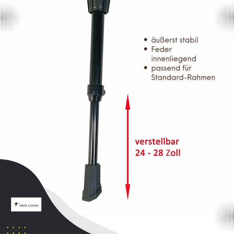 VDP Bike Kickstand - Bicycle Base - Aluminium - Bicycle