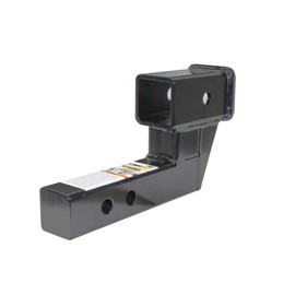 MaxxHaul 50397 Trailer Hitch Riser for 2 Inch Receivers with 4 Inch Rise/Drop