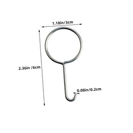 Gatuida 10pcs Stainless Steel Drain Lifting Hooks Efficient Drain Removal Tool for Shower Floor Grates Easy to Use with Comfortable Grip Durable and Convenient Storage Option