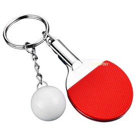 Table tennis racket keychain shakehand car key holder keyring / 탁구채 라켓 열쇠고리 쉐이크핸드 자동차 키홀더 키링