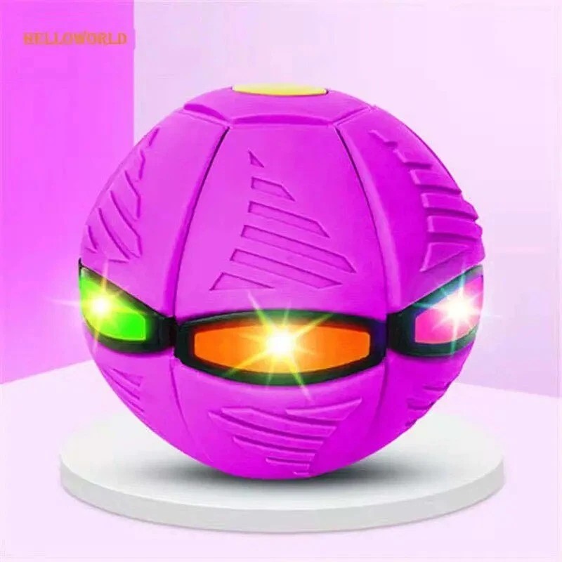 Unbranded UFO Flying Throw Disc Bouncing Ball with Led -