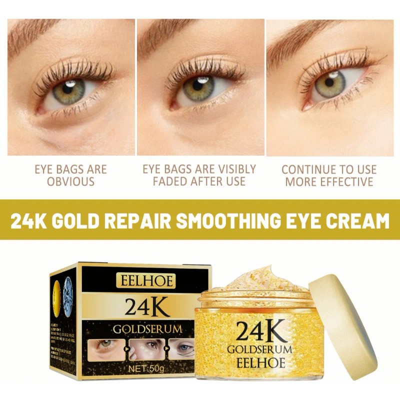 Crema Ojos Antiarrugas Activa Oro Quilates 50g