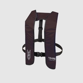 Inflatable-Life-Jacket| Lightweight Life-Vest for Adults| Automatic Inflatable-PFD| Supports up to 300 lbs (Black)