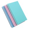 Yansanido Spiral Notebook, 3 Pcs A5 Thick Plastic Hardcover 8mm