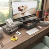 WESTREE Triple Dual Monitor Stand Riser with Drawer,Extra Large Adjustable