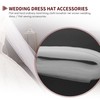 Pyatofyy Polyester Crinoline Mesh Braid - 2Inch 50Yards Flat Stiff