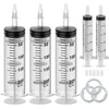 Syringe 200 ml, bubble syringe, plastic syringe, dosing syringe for