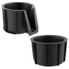 GoaMotors 2pcs Center Console Cup Holder Insert Left Front &