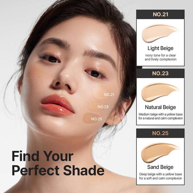 Farmstay Black Snail & Peptide 9 Perfect Cushion Foundation |