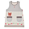 St Women's ST-IKU0008 Apron Gray M-L Free, gray