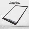 Touch Screen Panel Black Tempered Glass Accurate Size LCD Tablet