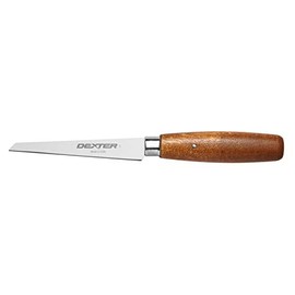 Dexter-Russell 4-inch Taper Point Shoe Knife,Brown