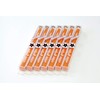 elitegrips TD50C Golf Grips, Set of 7, Wild Orange, No